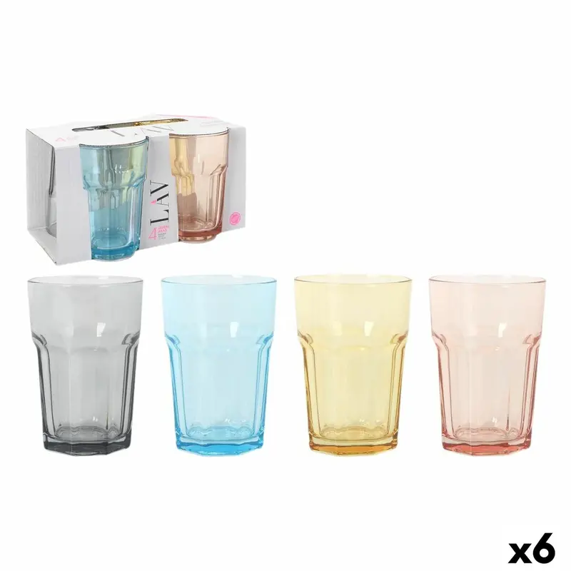 Set Of Glasses Lav Aras 4 Pieces (6 Units) 1