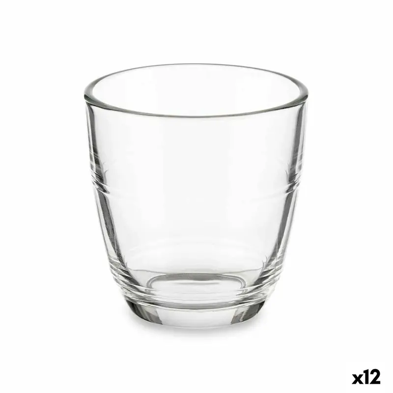 Set Of Glasses Vivalto Transparent Glass 90 Ml (12 Units) 1