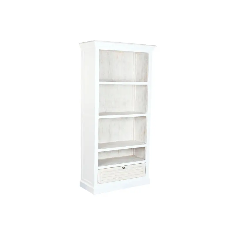 Shelves Home Esprit White Mango Wood 90 X 40 X 180 Cm 1