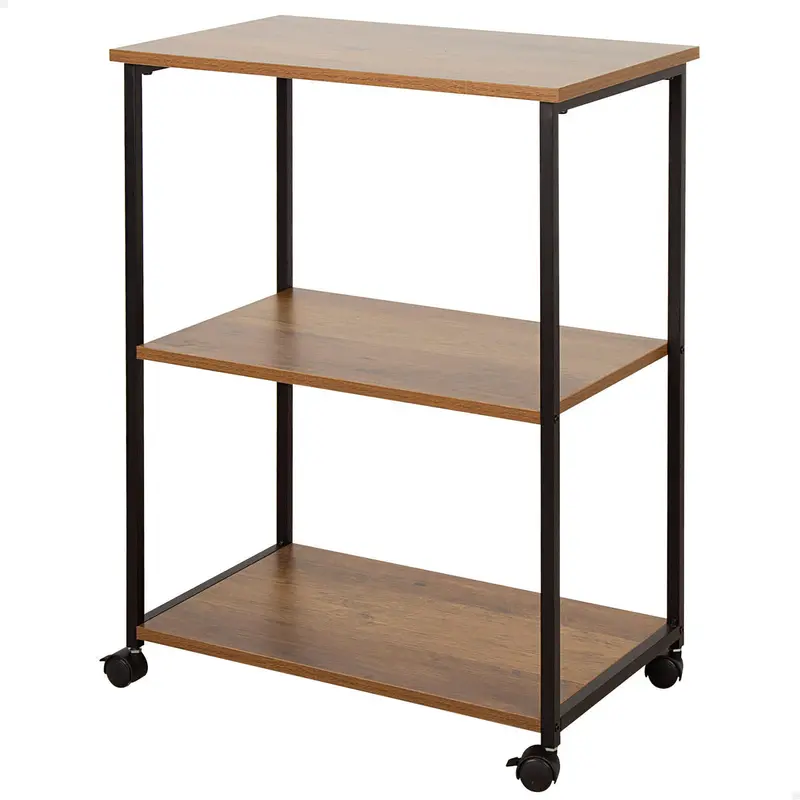 Shelves Max Home Iron Mdf Wood 3 Shelves 48 X 62 X 30 Cm 1