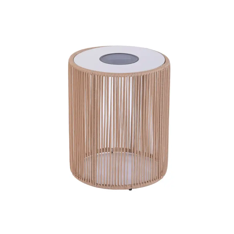 Side Table Home Esprit White Brown 40 X 40 X 50 Cm 1