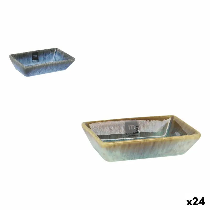 Snack Bowl La Mediterránea Pica-Pica 13,8 X 7 X 3,3 Cm (24 Units) 1