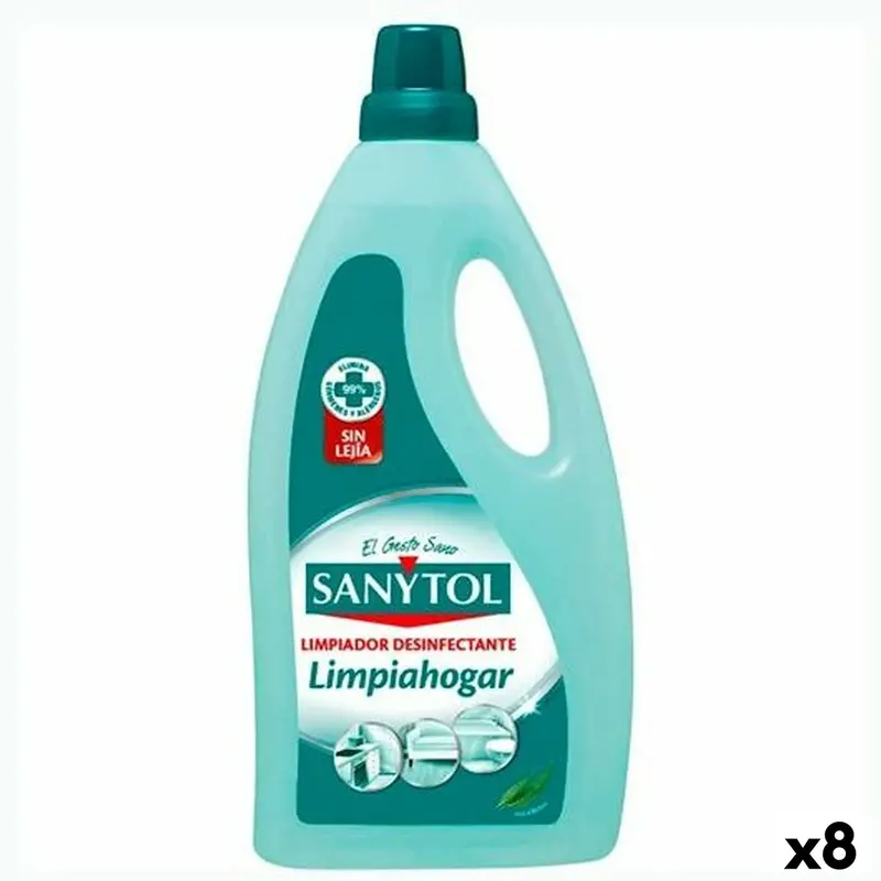 Surface Cleaner Sanytol 1,2 L Disinfectant Home (8 Units) 1