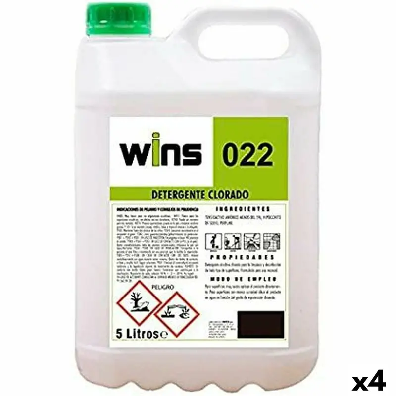 Surface Cleaner Vinfer Wins 022 5 L (4 Units) 1