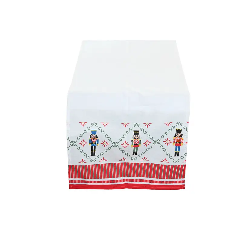 Table Runner Home Esprit Red Green Beige 50 X 150 X 0,2 Cm 1