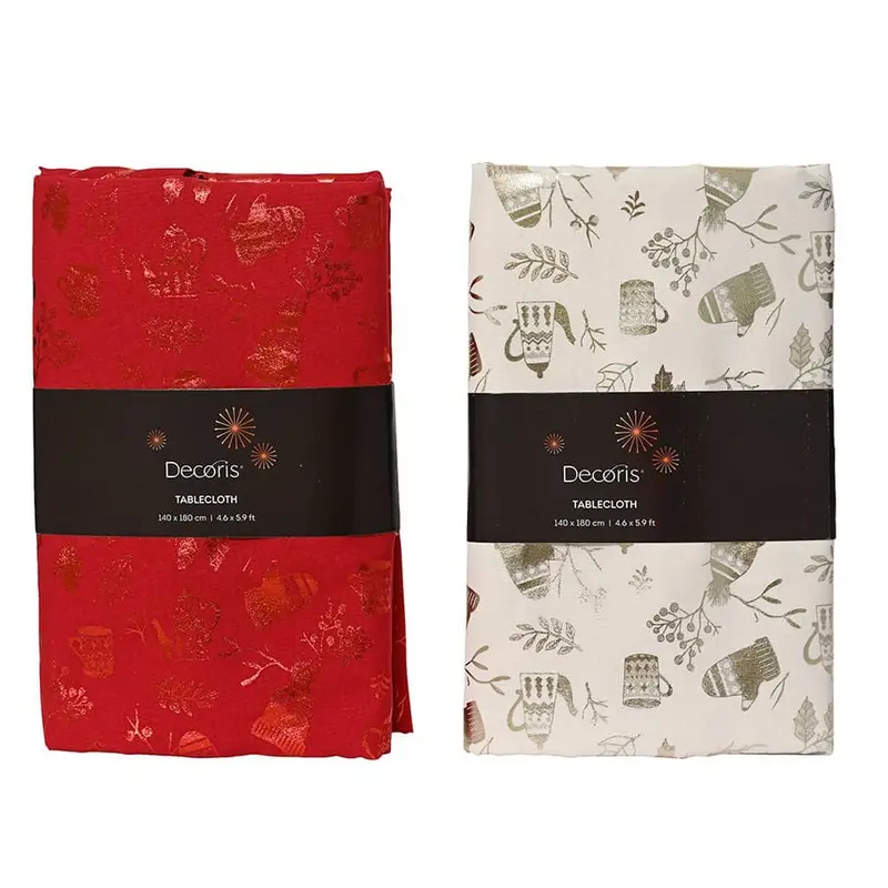 Tablecloth Decoris Christmas 140 X 180 Cm 1