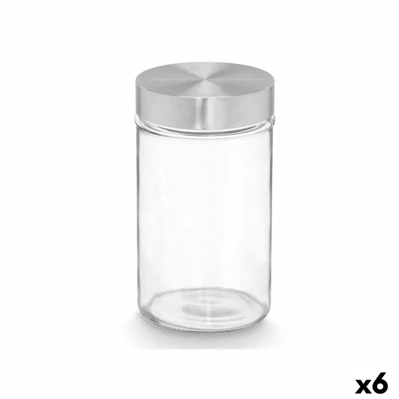 Tin Vivalto Transparent Silver 1 L (6 Units) 1