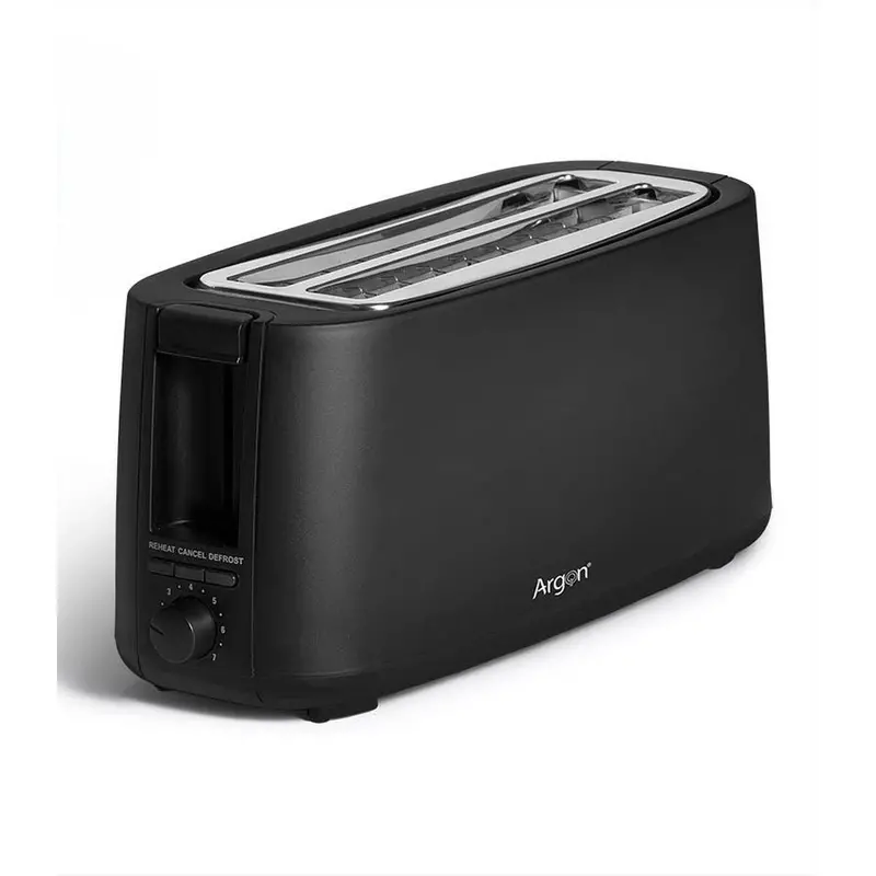 Toaster Argon Black 1400 W 1