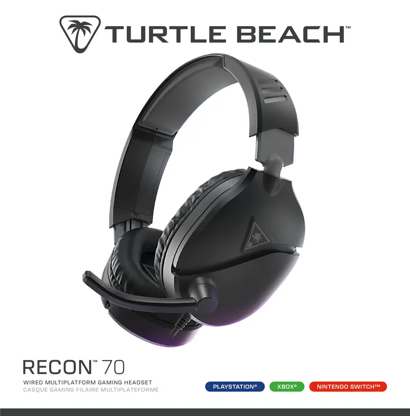 Turtle Beach® Recon 70 Black 1