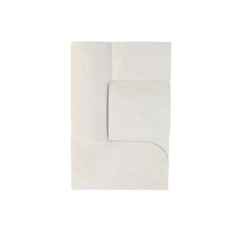 Wall Decoration Home Esprit White Abstract Scandi 80 X 12 X 120 Cm 1