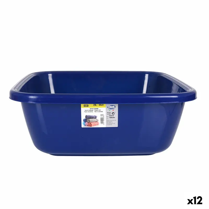 Washing-Up Bowl Dem Eco 44 X 44 X 17 Cm Blue 20 L 1