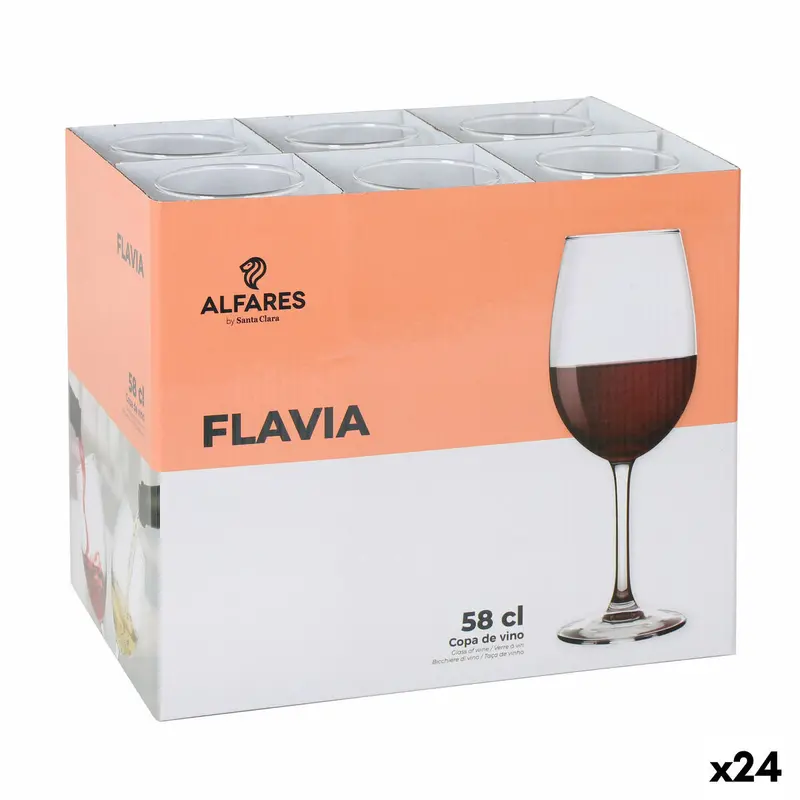 Wine Glass Alfares Flavia (24 Units) 1
