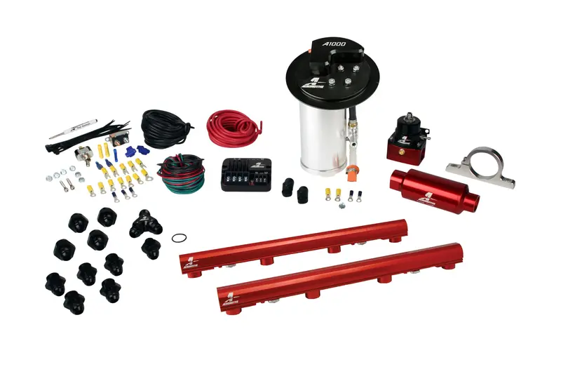 Aeromotive 17319 Stealth A1000 Fuel System For 2010–2017 Mustang Gt – Includes 4.6L 3-V Fuel Rail 1