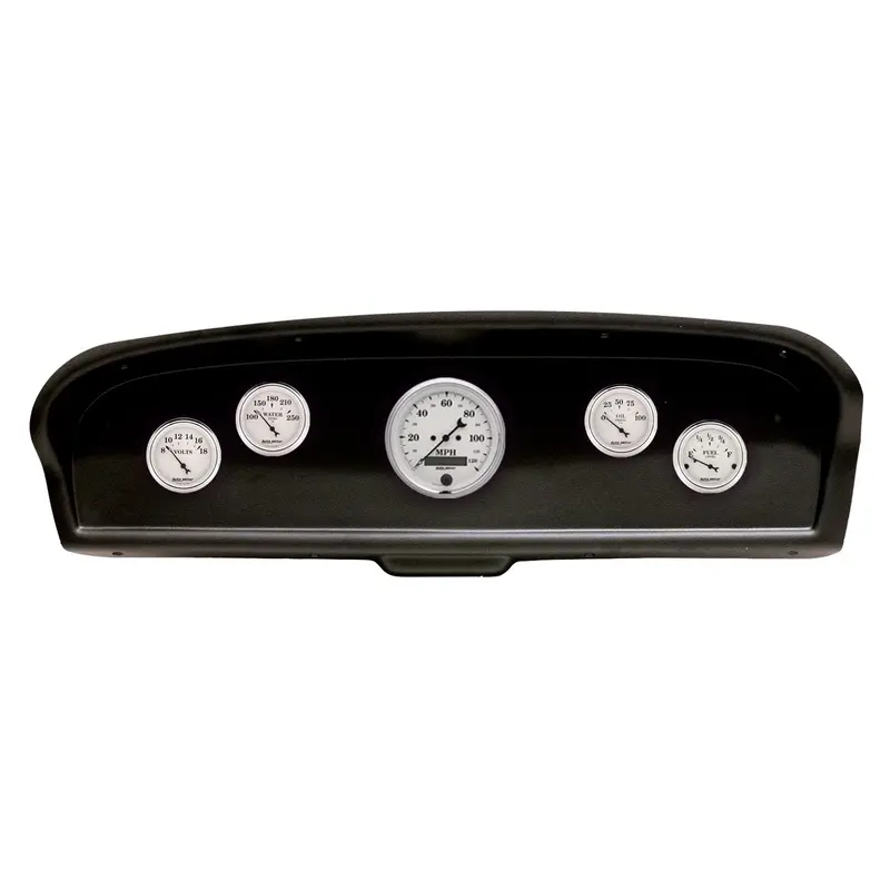 Autometer Direct-Fit Dash Mount Kit For 1961–1966 Ford Trucks – Holds Five Gauges (Four 2-1/16" + One 3-3/8") 1