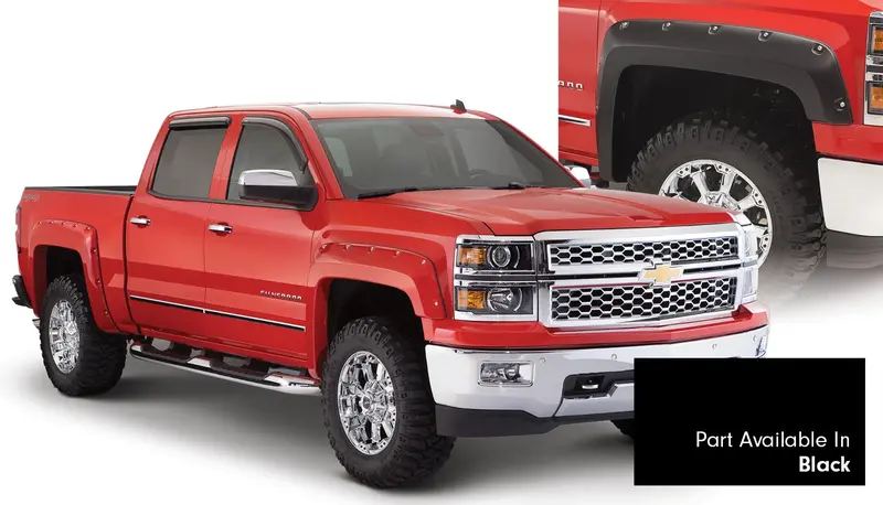 Bushwacker 40959-34 Pocket-Style Color-Matched Fender Flares – Oe-Inspired Fit 1