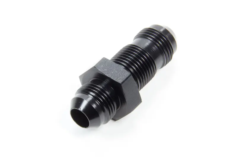 Earl’S Performance Fcm5073 #8 Flare Bulkhead Union – Black Anodized, O-Ring Seal 1
