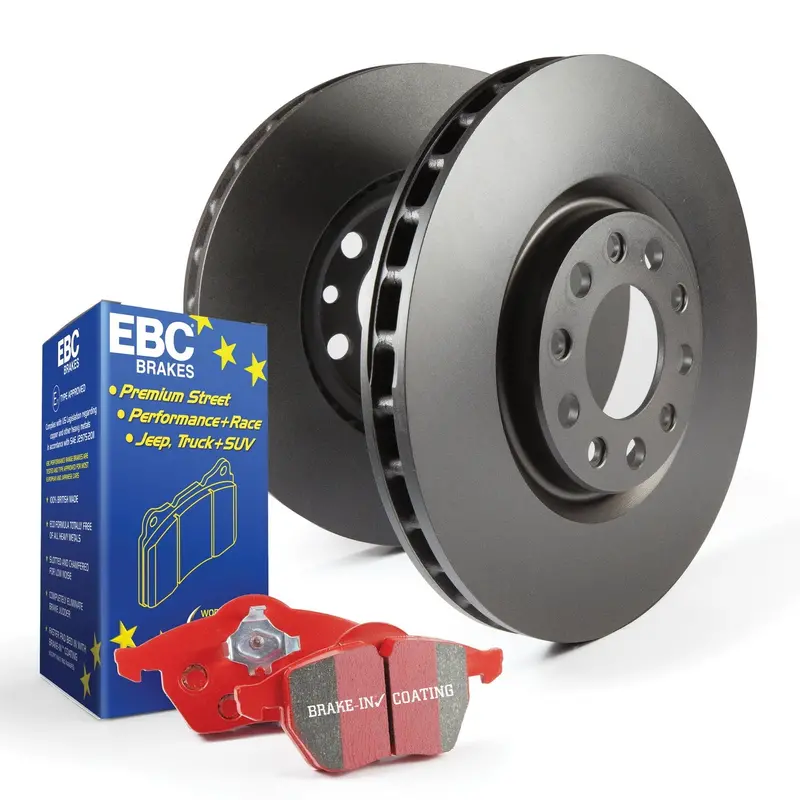 Ebc Redstuff Brake Pads And Rk Drilled Rotors Kit (S12Kr1414) 1