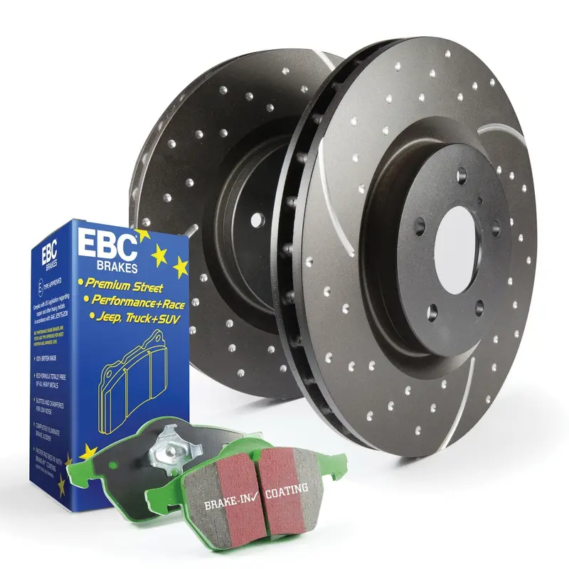 Ebc S10Kf1131 Greenstuff 2000 Brake Pad And Gd Rotor Kit 1