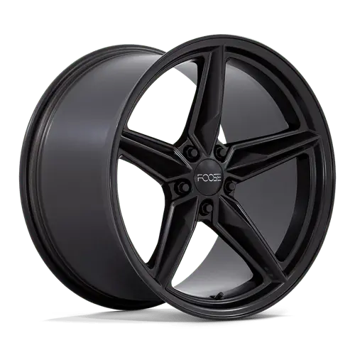 Foose F175191166+50 19X11-Inch Matte Black Wheel – 5X4.5" Bolt Pattern, +50Mm Offset 1