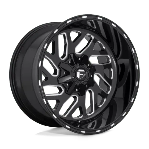 Fuel D581 22X12 Inch Forged Wheel – 6X135Mm Bolt Pattern, Gloss Black/Milled Face, -44Mm Offset 1