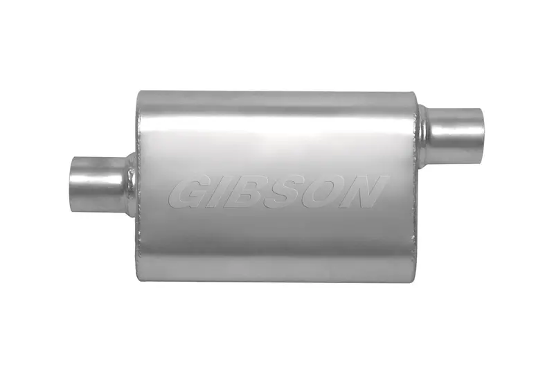 Gibson Performance 55162S Superflow Stainless Steel Center/Offset Oval Muffler 1