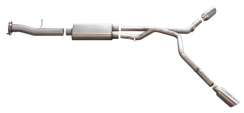 Gibson Performance 612603 Dual Exhaust System – Stainless Steel Cat-Back For Trucks/Suvs 1