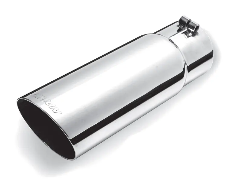 Gibson Performance Stainless Steel Angle-Cut Exhaust Tip, Single-Wall Construction – 500370 1