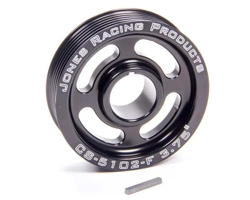 Jones Racing Cs-5102-F Serpentine Crank Pulley – 3.75-Inch Diameter For Performance Builds 1