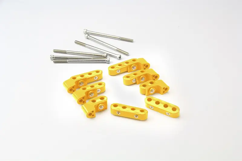 Lokar 50-356-15 Smoothie Wire Separator Kit – Top-Mount, Yellow, Fits 7–8Mm Cables (2-Pack) 1