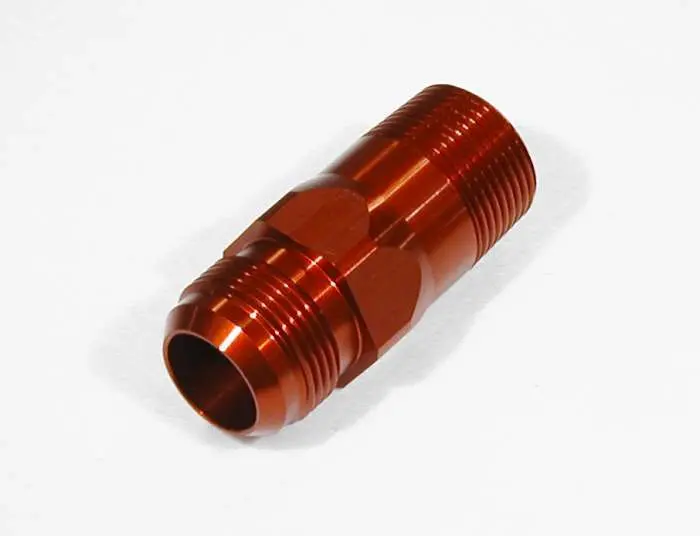Meziere An Fitting Water Pump – #16 An Inlet, Red Anodized (Wp1016R) 1