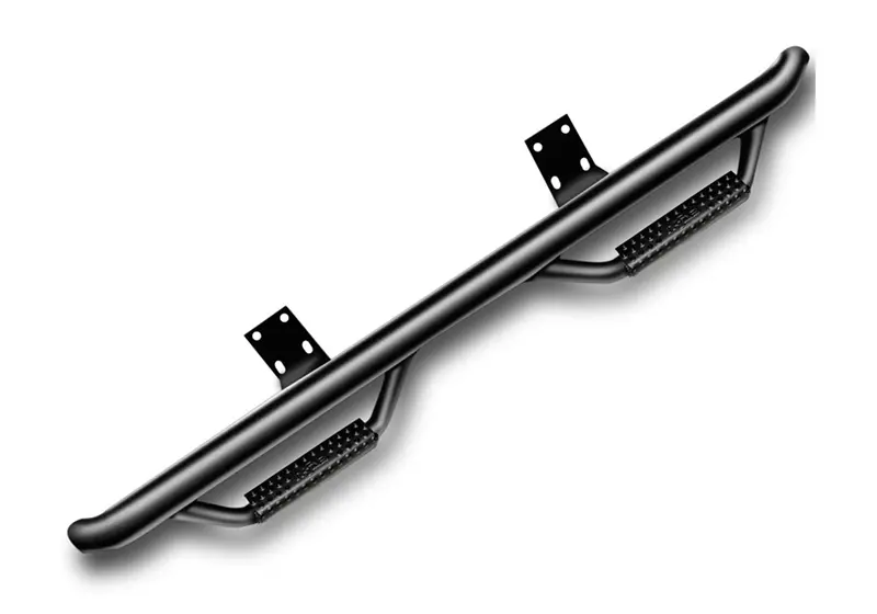 N-Fab N0477Cc-Tx Cab-Length Nerf Steps – Black, Compatible With 2004–2015 Nissan Titan Crew Cab 1