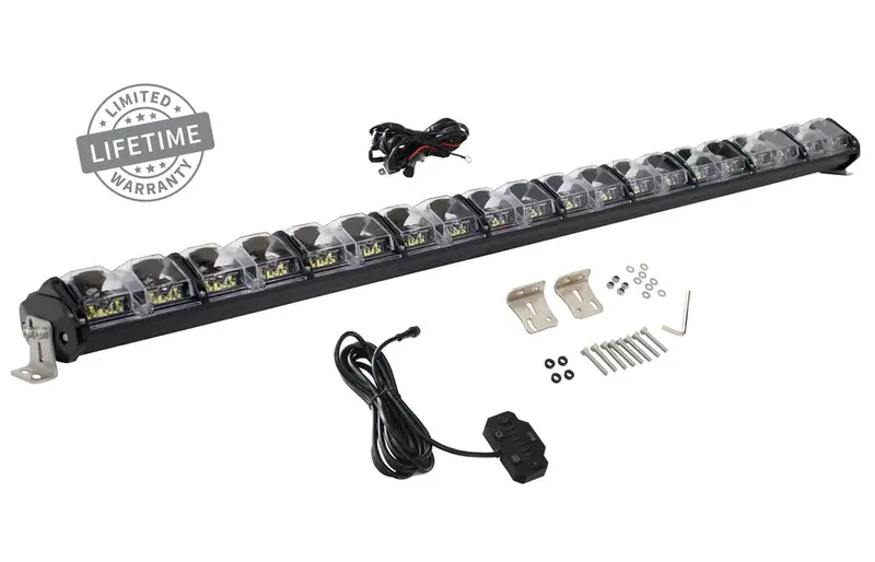 Overland Vehicle Systems 50" Rgb Led Light Bar With Drl, Variable Beam, And Six Brightness Levels 1