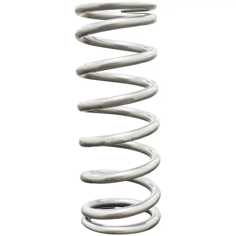 Qa1 9Ht350 High-Travel Coil Spring – 2.5" Id × 9" Length, 350 Lb/In, Silver Powder-Coated 1