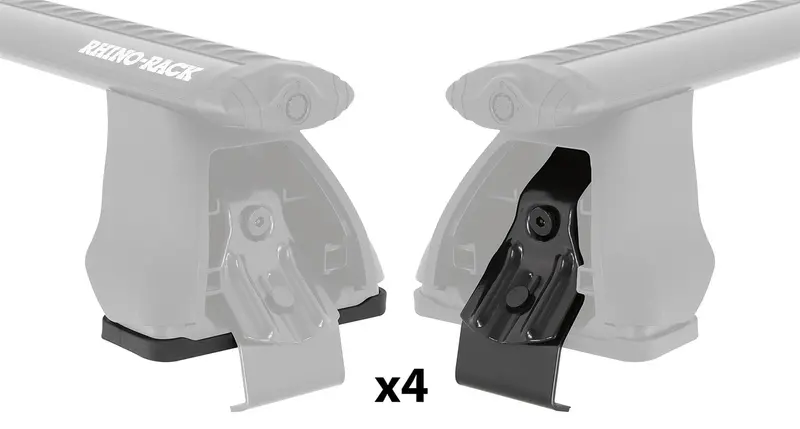 Rhino-Rack Dk298 Fit Kit For 2500 Series Roof Rack – Includes 4 Pads & 4 Clamps 1