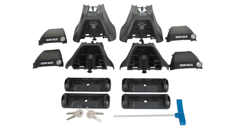 Rhino-Rack Ja5383 Vortex Aero Roof Rack System – Multi-Fit, 2500 Series 1