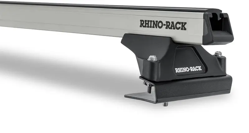 Rhino-Rack Ja6330 Heavy-Duty Roof Rack System – 71-Inch Silver Hd Crossbars With Dual Mounting Legs 1