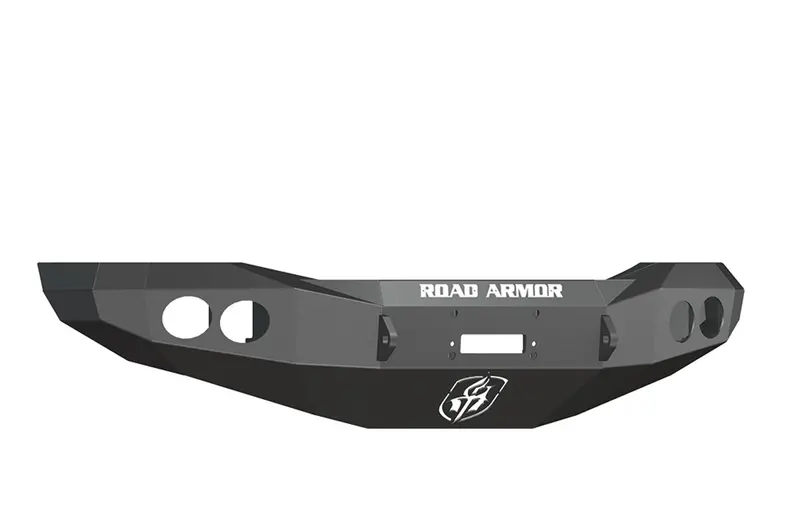 Road Armor 44060B Stealth Winch-Mounted Front Bumper – Steel Construction, Satin Black Finish 1