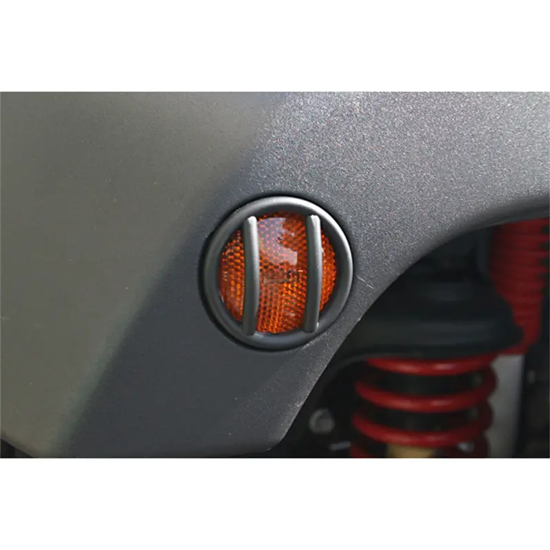 Rugged Ridge 11231.12 Euro Guard Kit Side Flare Guard; Front; Black; 1