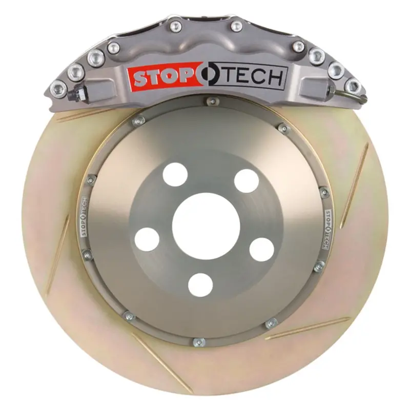 Stoptech Trophy Sport Front Big Brake Kit – Two-Piece Rotors (Model 83.B32.6D00.R3) 1