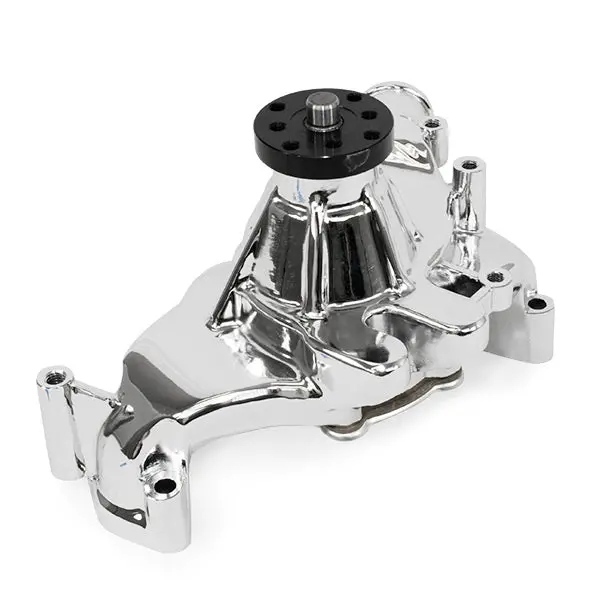 Top Street Performance Hc8022C Mechanical Water Pump – Chrome-Finished Aluminum, Bbc Gen Ii Long Neck 1