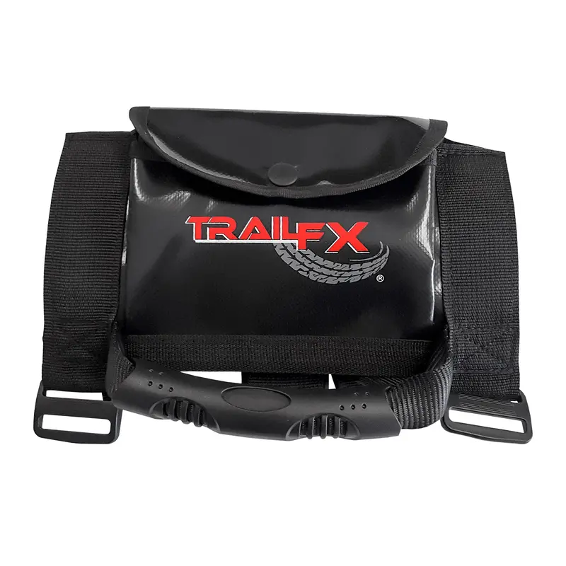 Trailfx J049 Dual Mounting Brackets For 2–3-Inch Roll Bars – Black With Logo Pouch 1
