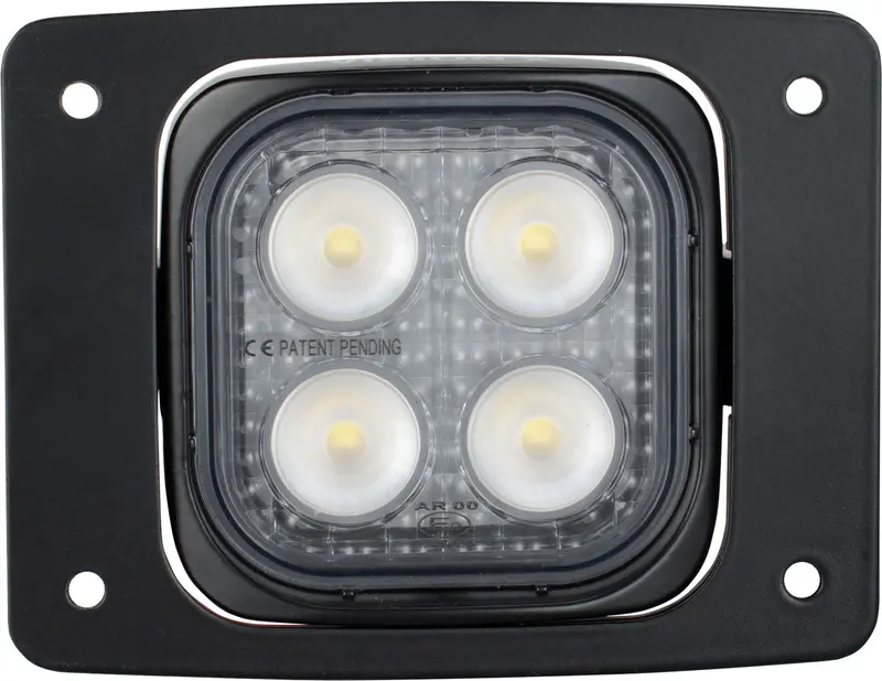 Vision X 9899138 Dura Mini Flush-Mount Work Light – 4-Led, 60-Degree Beam 1