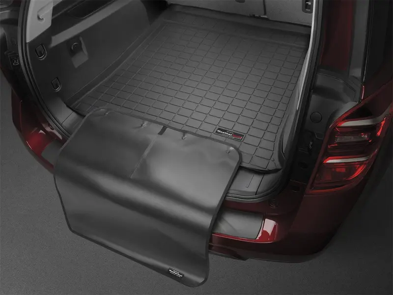 Weathertech 41516Sk Tan Custom-Fit Cargo Liner With Rear Bumper Protector 1