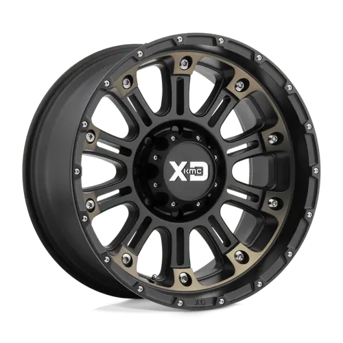 Xd Xd829 18X9 Inch Alloy Wheel – 6X5.5 Bolt Pattern, Satin Black/Machined Face, 18Mm Offset 1